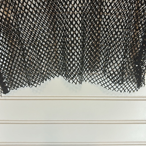 Pull & Bear  Women’s Black Sparkling Sheer Top - Picture 5 of 5